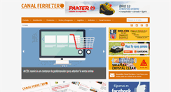 Desktop Screenshot of canalferretero.com